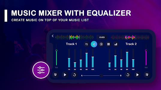 DJ Music Mixer With Beat Maker