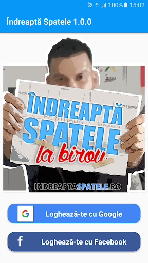 Android application Îndreaptă Spatele screenshort