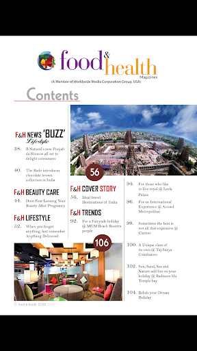 Food & Health Screen 2