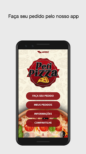Android application Peti Pizza screenshort
