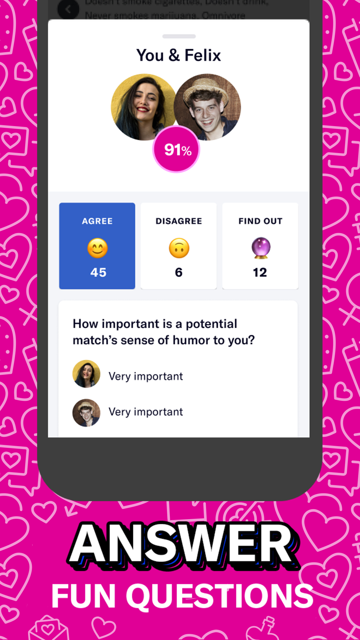 Android application OkCupid: Online Dating App screenshort