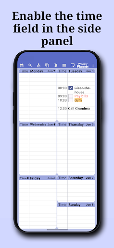 Weekly Planner - Agenda screenshot 5