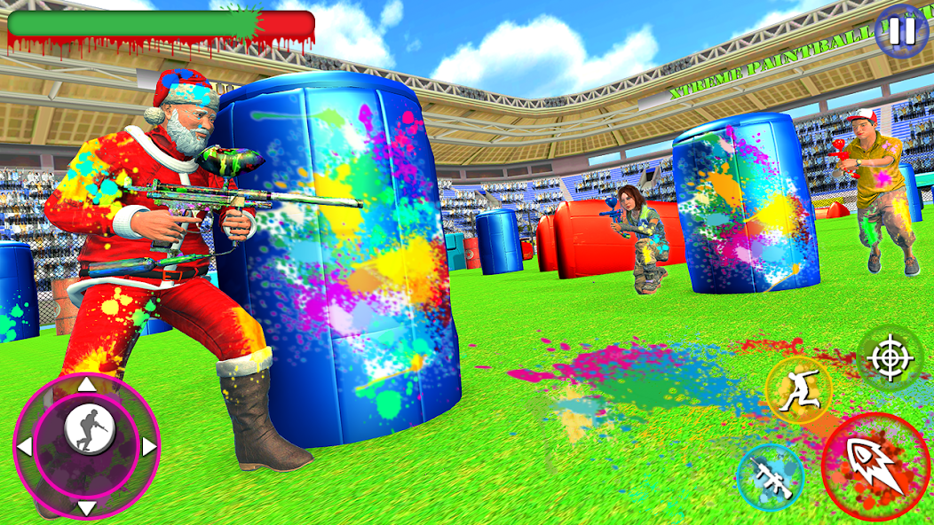 Color Shooting Paintball: Paintball Shooting Arena 7 APK + Мод (Unlimited money) за Android