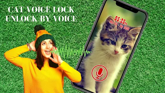 Cat Voice Unlock: Voice Lock