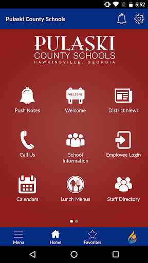 Android application Pulaski County Schools screenshort