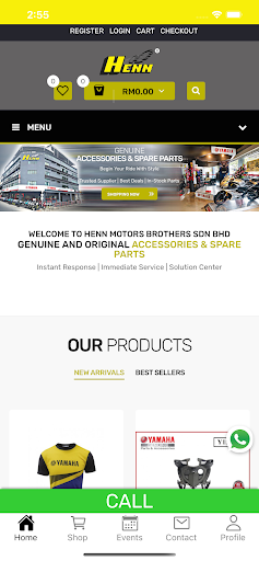 Henn Motors Screen 2