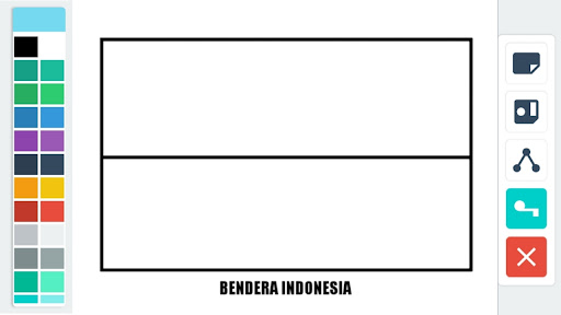 Android application Buku Mewarnai Bendera Dunia screenshort