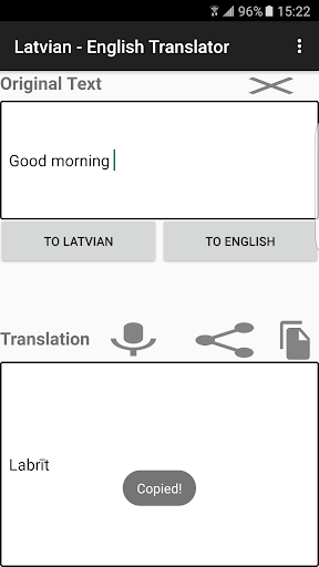 English - Latvian Translator Screenshot 2 - AppWisp.com