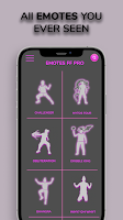 screenshot of EmotesFF PRO | Dances & Emotes