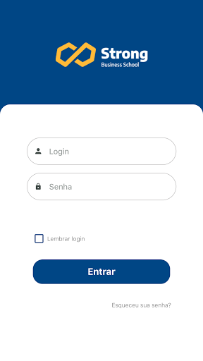 Android application Strong Business School screenshort