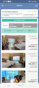 The Art Hotel & Resort 1.0.14 APK + Mod (Unlimited money) إلى عن على ذكري المظهر