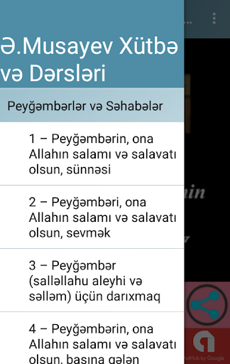 Alixan Musayev Xutbe, Dersleri Screen 3
