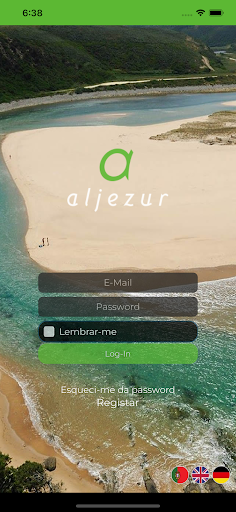 Android application Aljezur Desportivo screenshort