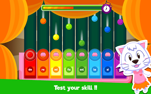 Screenshot of Marbel Piano - Play and Learn