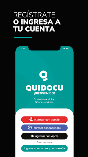 Android application Quidocu screenshort