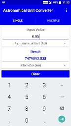 Astronomical Unit Converter