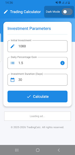 Trading Calculator screenshot 2