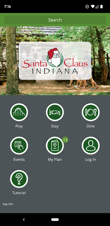 Santa Claus, Ind., Area - 2.7.35 - (Android)