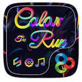 Color Run Go Launcher Theme icon