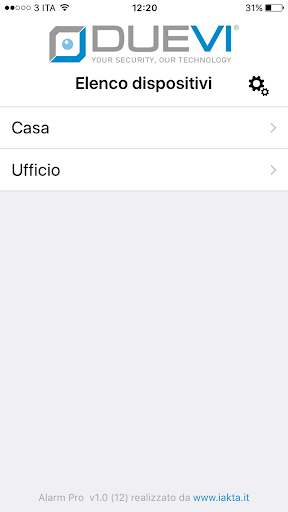 Android application DUEVI Alarm PRO screenshort