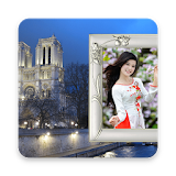 Paris Photo Frame Maker 2018 icon