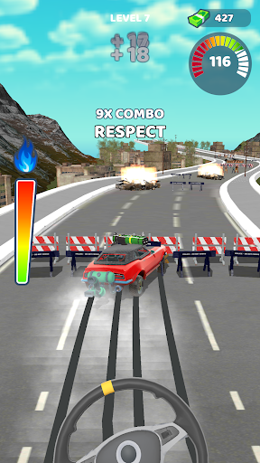 Android application Zombie Run Over! screenshort