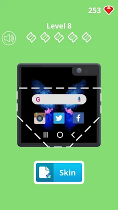 Paper Origami Puzzle Master - Screenshot 1