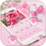 Valentine Rose Pink love theme icon