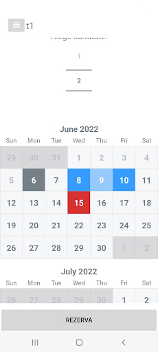Android application ItemsPlanner screenshort