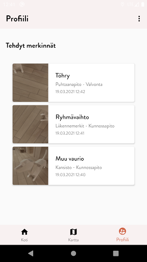 InfraWeb Screen 3