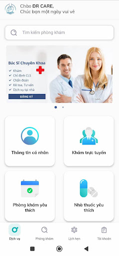 DrCare- Khám bệnh trực tuyến Screen 2