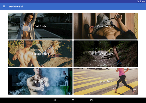 Screenshot of Medicine Ball Workouts