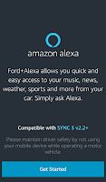 screenshot of Ford+Alexa