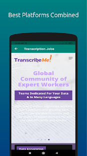 Transcription Jobs: For TranscribeMeu2122, SpeechPad 1.3.8 APK screenshots 4
