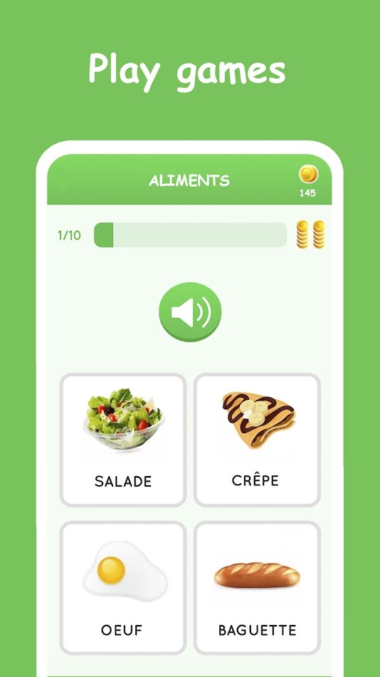 #3. Learn French for beginners (Android) di: gonliapps