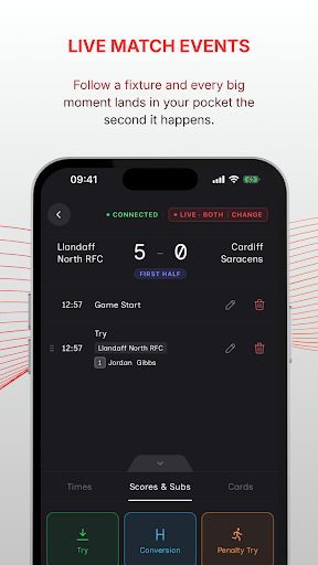 Rygbi Cymru screenshot 1
