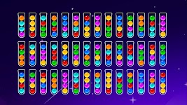 screenshot of Ball Sort: Sorting-Bubble Sort