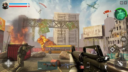 Modern War Ops: fps 개임 총 쏘기 에픽