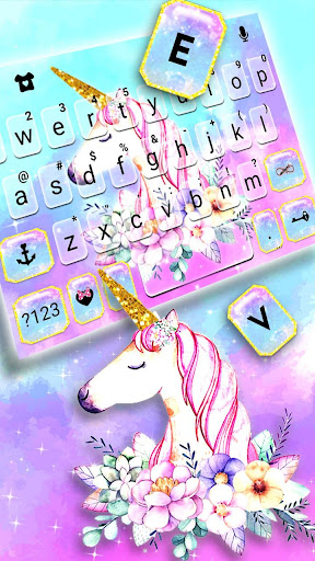 Pastel Unicorn Theme Screen 2