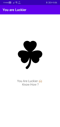 Screenshot of You Are Luckier