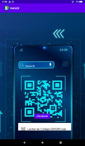 InstaQr Screen 2
