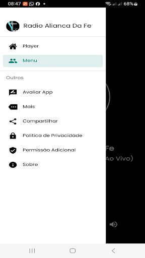 Rádio Aliança Screen 2