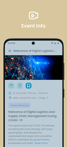 Android application HIT Summit 2023 screenshort