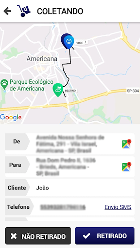 Kartero - App do Entregador Screen 3