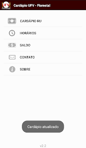 Cardápio UFV - Florestal – Apps on Google Play - cardapio ru ufv
