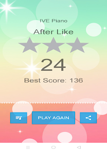 Captura de Pantalla 17 IVE Piano Magic Tiles android