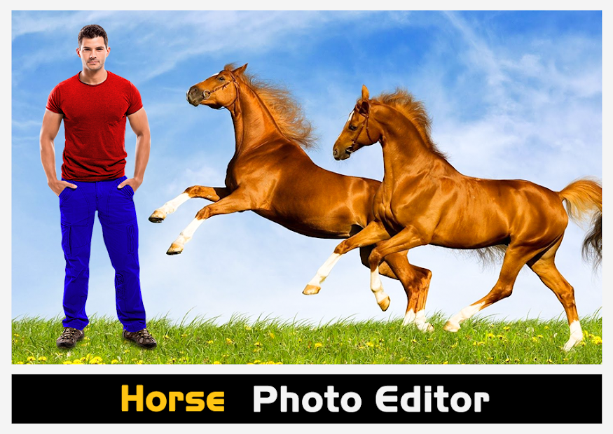 Captura de Pantalla 4 Horse Photo Editor android