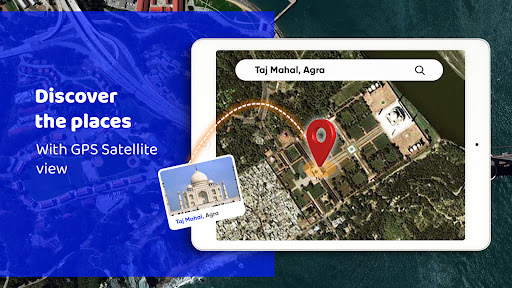 GPS Satellite Map - Live Earth Screen 2