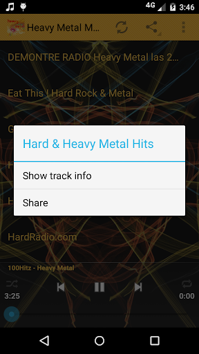 Heavy Metal Music ONLINE Screen 2