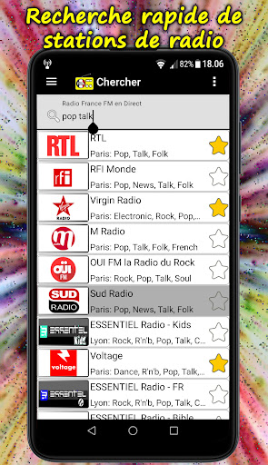 Radio France Live Screen 3